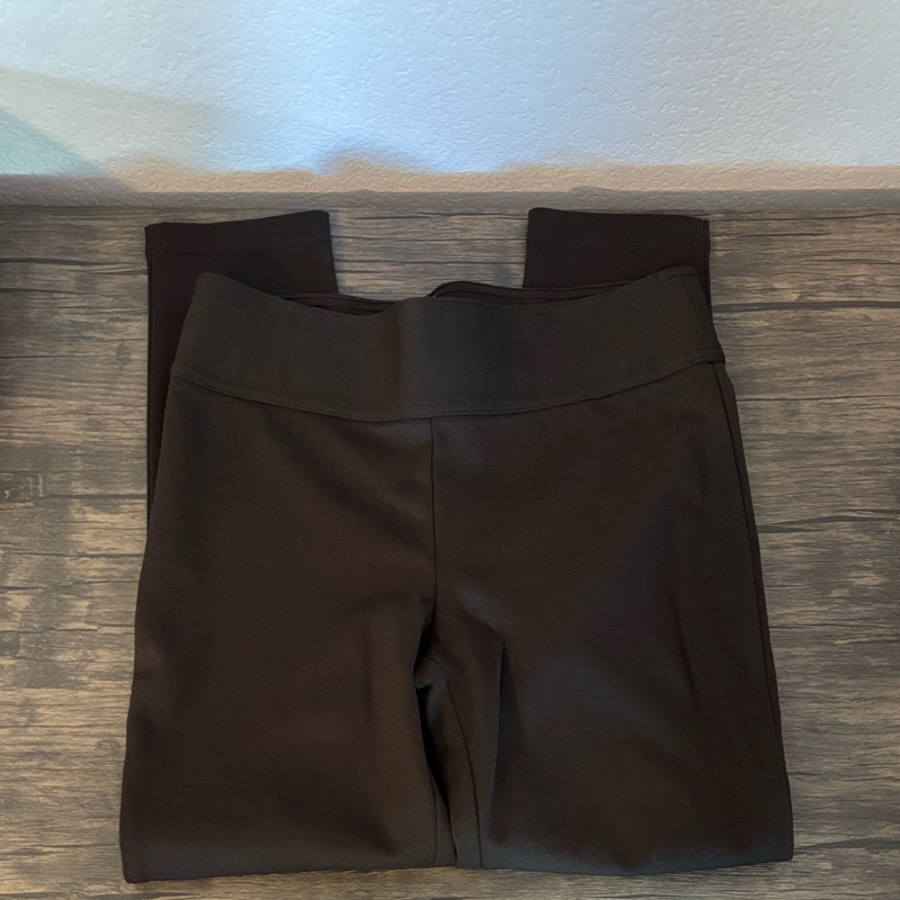 brown pants size 6 petite